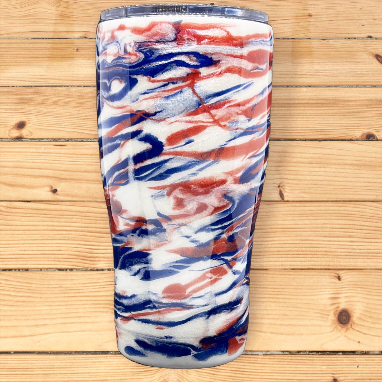 Red/White/Blue Swirl